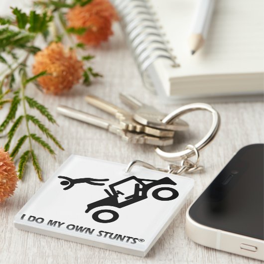 Porte-clés Jeep mes propres cascades (Devant Droit)