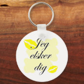 Porte-clés Jeg elsker creuser - Danois - Je t'aime (Recto)