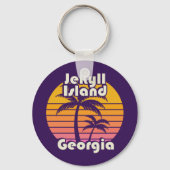 Porte-clés Jekyll Island Beach Géorgie (Verso)