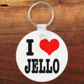 Porte-clés Jello I HEART (LOVE) (Recto)