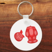 Porte-clés Jelly Baby sans tête (Recto)