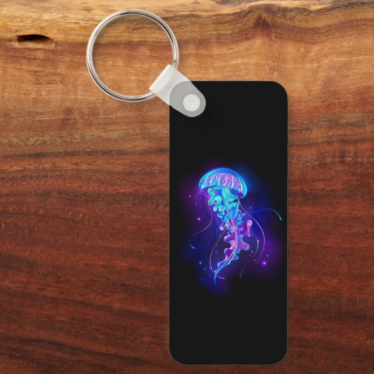Porte-clés Jellyfish éclatante couleur (Recto)