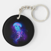 Porte-clés Jellyfish éclatante couleur (Dos)