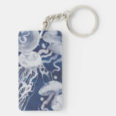 Porte-clés Jellyfish sur Arrière - plan de la Marine (Dos)