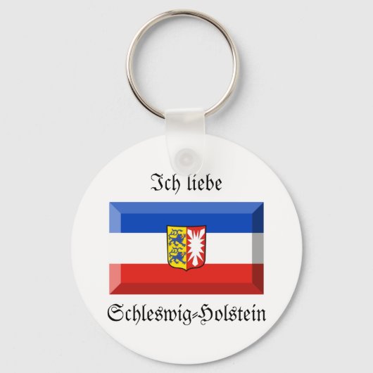 Porte-clés Jem Drapeau Schleswig-Holstein (Recto)