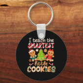 Porte-clés J'Enseigne Les Petits Cookies Les Plus Intelligent (Recto)