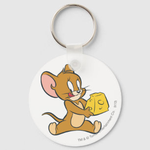 Porte-clés Jerry aime son fromage