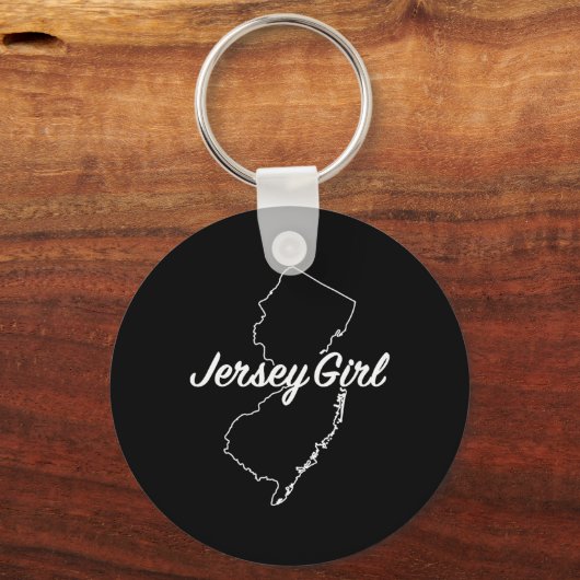 Porte-clés Jersey Girl New Jersey (Recto)