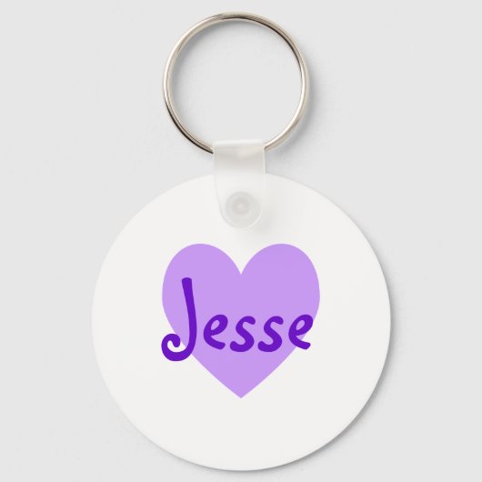 Porte-clés Jesse en violet (Recto)