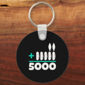 Porte-clés Jesus 2 Fishes 5 Breads 5000 Chosen Against The Cu (Recto)