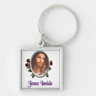 Porte-clés Jésus à l'intérieur