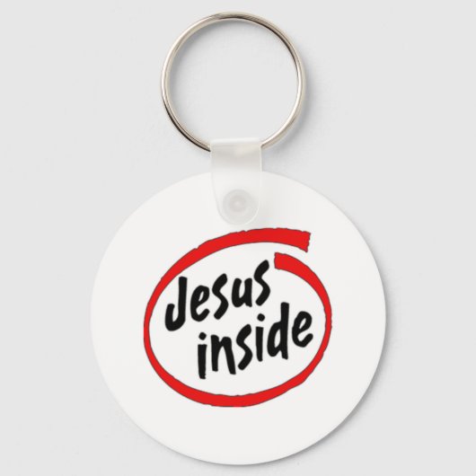 Porte-clés Jésus à l'intérieur (Recto)