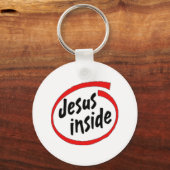 Porte-clés Jésus à l'intérieur (Recto)