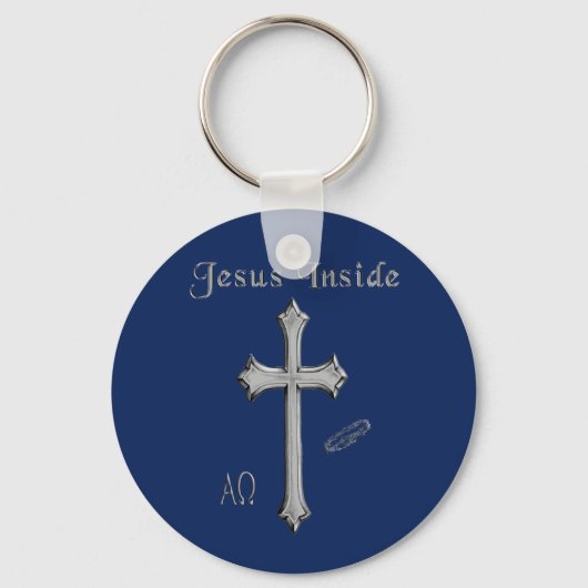 Porte-clés Jésus à l'intérieur (Recto)