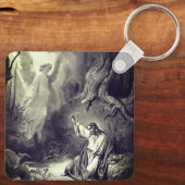 Porte-clés Jésus Agonie Dans Le Jardin Religieux (Verso)