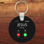 Porte-clés Jésus Appelle - Chrétien (Recto)