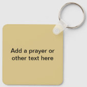 Porte-clés Jésus chrétien (Dos)