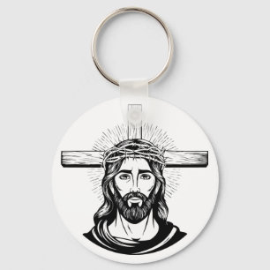 Porte-clés Jésus-Christ