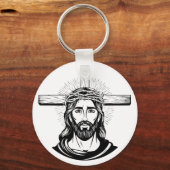Porte-clés Jésus-Christ (Verso)