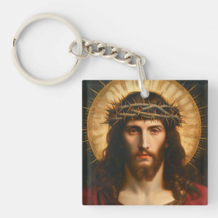 Porte-clés Jésus Christ Art religieux chrétien