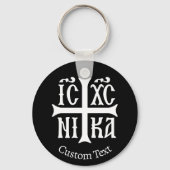 Porte-clés Jésus Christ conquiert l'Emblème (Recto)