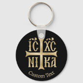 Porte-clés Jésus Christ conquiert l'Emblème (Recto)