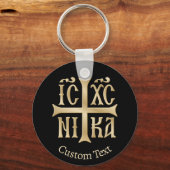 Porte-clés Jésus Christ conquiert l'Emblème (Recto)