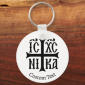 Porte-clés Jésus Christ conquiert l'Emblème (Recto)