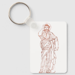 Porte-clés Jésus-Christ de Nazareth Fils de Dieu