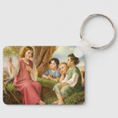 Porte-clés Jésus Christ Enseigner les enfants, Religion Vinta (Recto)