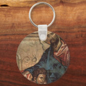 Porte-clés "Jésus-Christ et saint Jean l'Apôtre". (Recto)