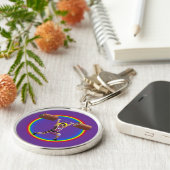 Porte-clés Jésus Christ faisant le Propre et le Jerk (Côté)