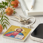Porte-clés Jésus-Christ fils de Dieu (Devant Droit)