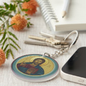 Porte-clés Jésus-Christ Pantocrator  (Devant droit)