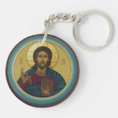 Porte-clés Jésus-Christ Pantocrator  (Dos)