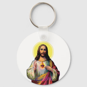Porte-clés Jesus Christus en style pop art