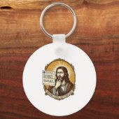 Porte-clés Jésus Confus Échec de la Publication de Traduction (Recto)