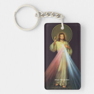 Porte-clés Jésus de miséricorde Je suis un Porte - clé cat