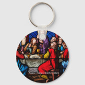 Porte-clés Jésus dernier repas avec ses disciples (Recto)