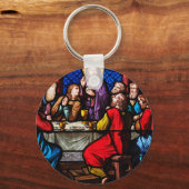 Porte-clés Jésus dernier repas avec ses disciples (Verso)