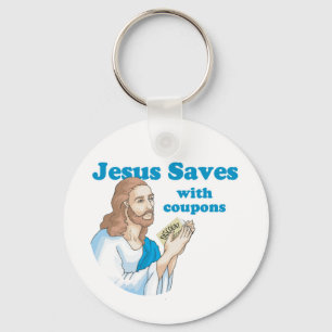 Porte-clés Jésus économise avec des coupons