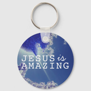 Porte-clés Jesus est Extraordinaire avec Sky Stars