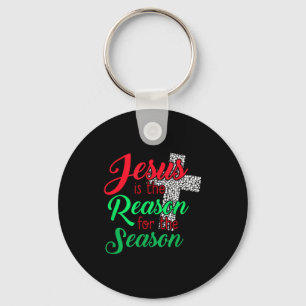 Porte-clés Jésus Est La Raison De La Saison Chrétien Noël