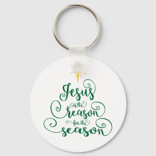 Porte-clés Jésus est la raison de la saison Porte - clé