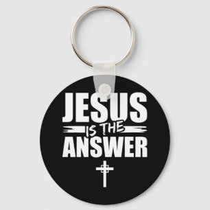 Porte-clés Jésus est la réponse Jésus T-ShirtEs-tu un patriot