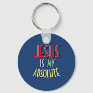Porte-clés JESUS Est Ma Citation De Foi Chrétienne Absolue 