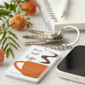 Porte-clés Jésus et café (Devant droit)