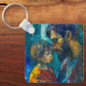 Porte-clés Jésus et l'enfant (Recto)