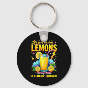 Porte-clés Jésus faisant de la limonade Bible La vie m'a donn