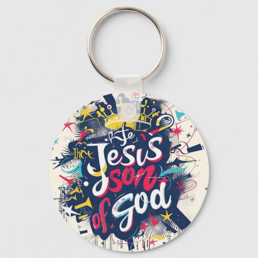 Porte-clés Jésus Fils de Dieu (Recto)